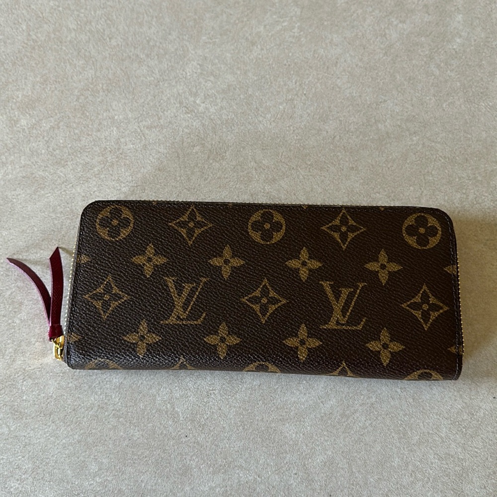 Louis Vuitton Clemence Wallet Fuchsia